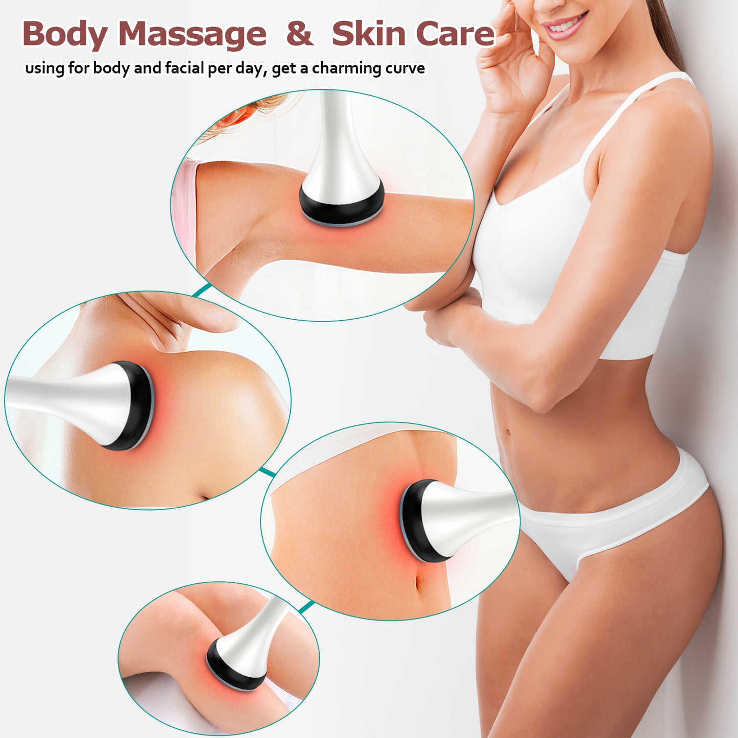Multi-function body and facial tool 3 in 1 machine