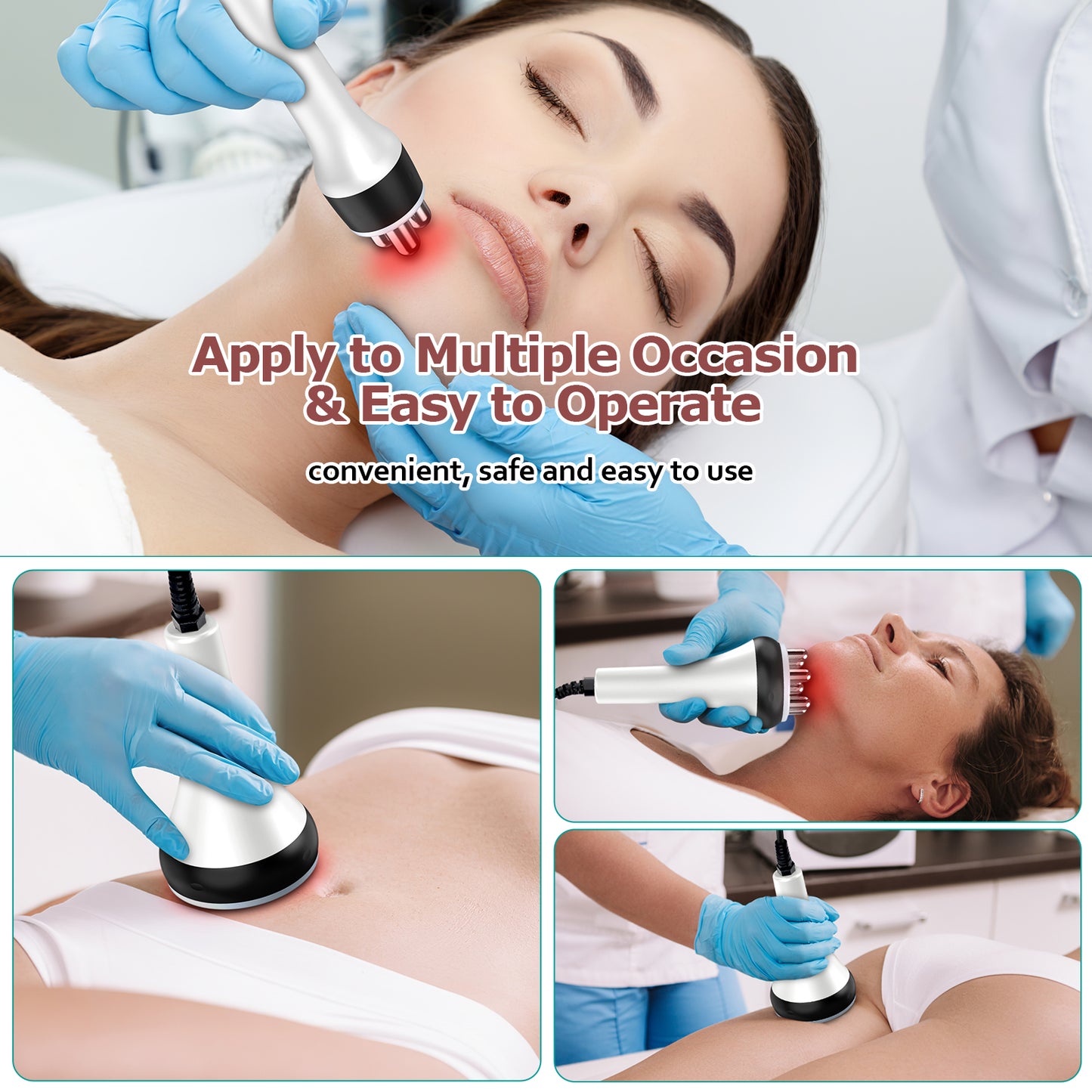 Okyna 3-in-1 Multifunctional Body Facial Care Machine, Body Sculpting Machine for Home Beauty Salon