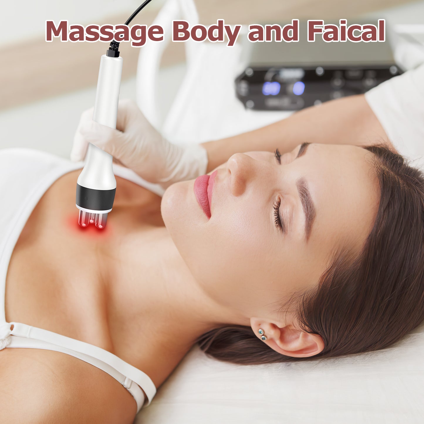 Multi-function body and facial tool 3 in 1 machine