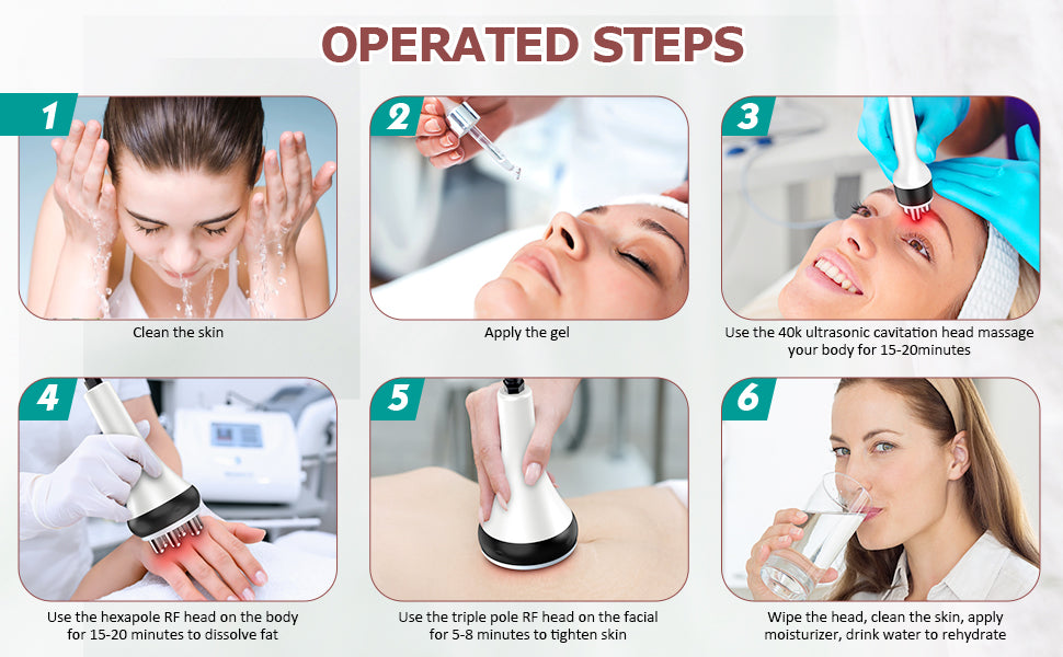 Okyna 3-in-1 Multifunctional Body Facial Care Machine, Body Sculpting Machine for Home Beauty Salon